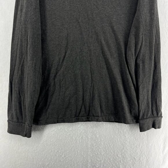 Polo Ralph Lauren Sweater Mens L Gray Long Sleeve V-Neck Pullover Casual Preppy - Picture 7 of 12